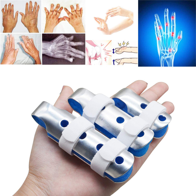 5 Pieces Trigger Finger, Mallet Finger Splints, Finger Support, Finger Protection Support for Finger Arthritis, Trigger Finger and Finger Joint Pain