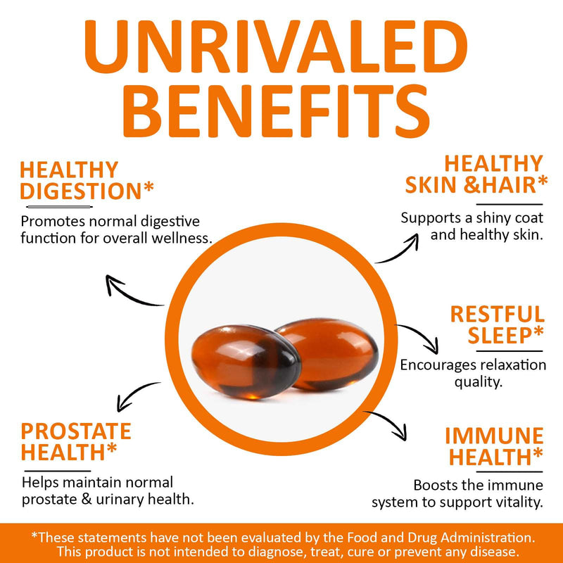 Pumpkin Seed Oil Capsules, Cold Pressed Pure Virgin Pumpkin Seed Oil Softgels Essential Omega-3/6, Fatty Acids, Phytosterols, Vitamin E, Supports Hair Health, Prostate Function - 300 Softgels - BeesActive Australia