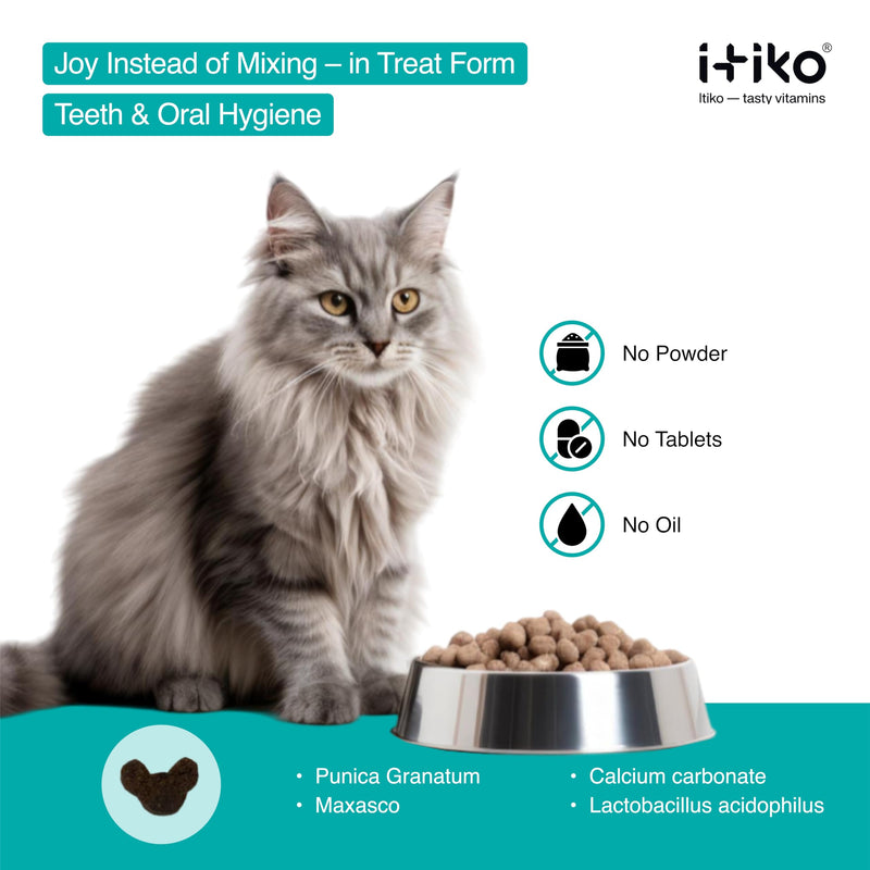 Cat Dental Care | Natural Dental Care for Cats Removes Plaque & Ensures Fresh Breath | Fights Bad Breath | Effective Tartar Remover for Cats | Alternative to Tartar Spray