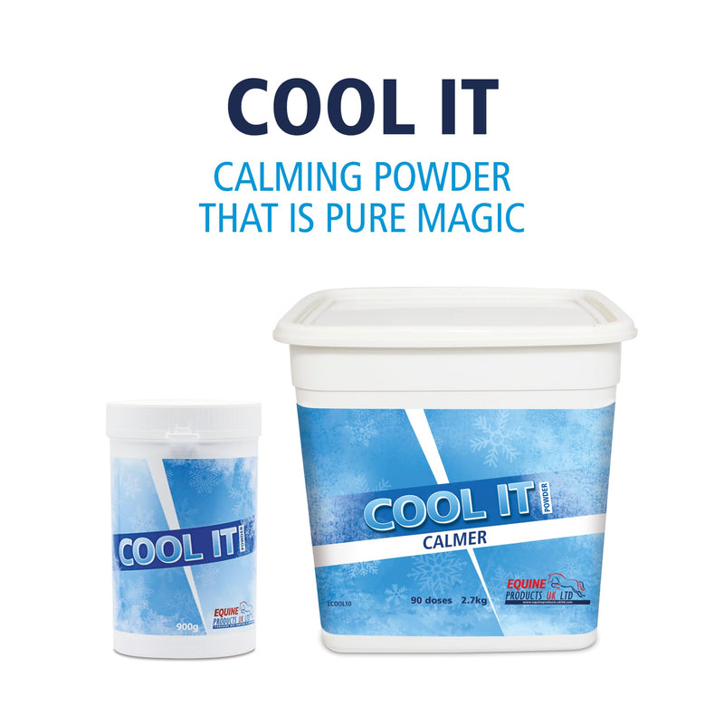 Cool it Powder 900g - Calmer For Horses Magnesium Based With l-Tryptophan, Vitamin B1 And Probiotics To Support Relaxation, Behaviour And Maintain Focus. Ideal For Nervous And Anxious Horses.