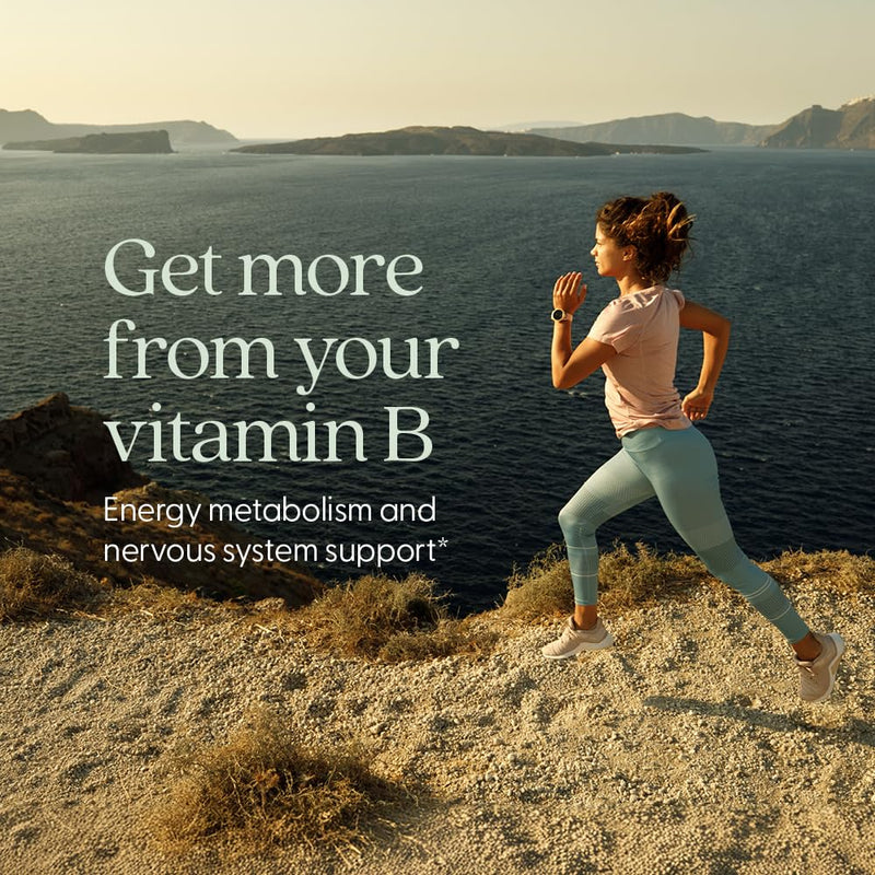 New Chapter Fermented Coenzyme B Complex, 90 Count | Rich in Vitamin B12, Vitamin B6, and Biotin for Energy, Brain, and Beauty Support, with Organic Ingredients, One Daily 90 Count (Pack of 1)