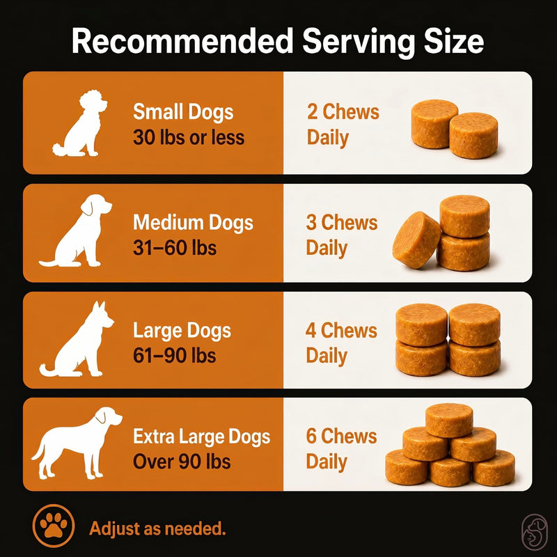 Dog Multivitamin Chews – Daily Dog Vitamins with 19+ Nutrients, Probiotics, Glucosamine & Omega Fish Oils – Supports Energy, Immune Health & Pet Wellness – Chicken Flavor, 120 Soft Chews