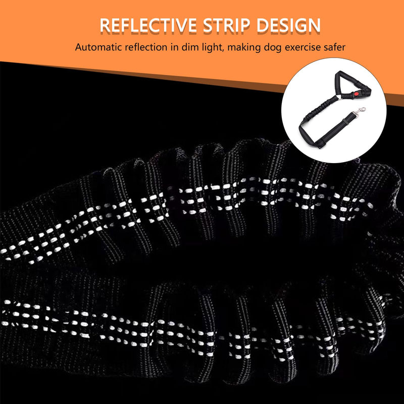 Adjustable Pet Safety Seat Belt for Dogs & Cats - Car Headrest Restraint with Nylon Fabric - Comfortable & Durable Dog & Cat Vehicle Seatbelts & Harness(1 Pack) black - BeesActive Australia
