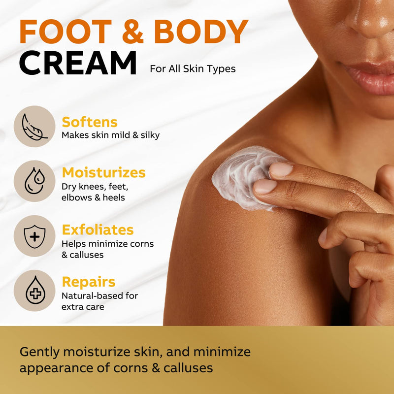 Adellina Urea Cream 40 Percent for Feet Maximum Strength, Urea Foot Cream for Dry Cracked Heels Feet Knees Elbows, 40% Urea Foot Repair Lotion 5.3 OZ - BeesActive Australia