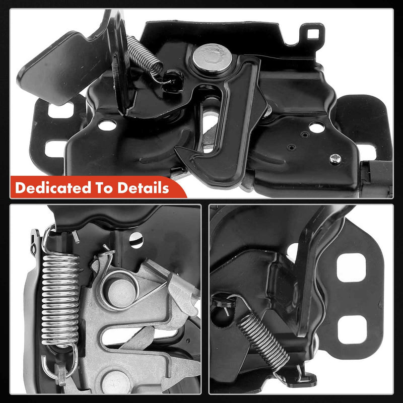 A-Premium Hood Latch Lock Compatible with 2013-2017 Jeep Compass/Patriot, Front Hood Lock Engine Bonnet Latch Assembly - BeesActive Australia