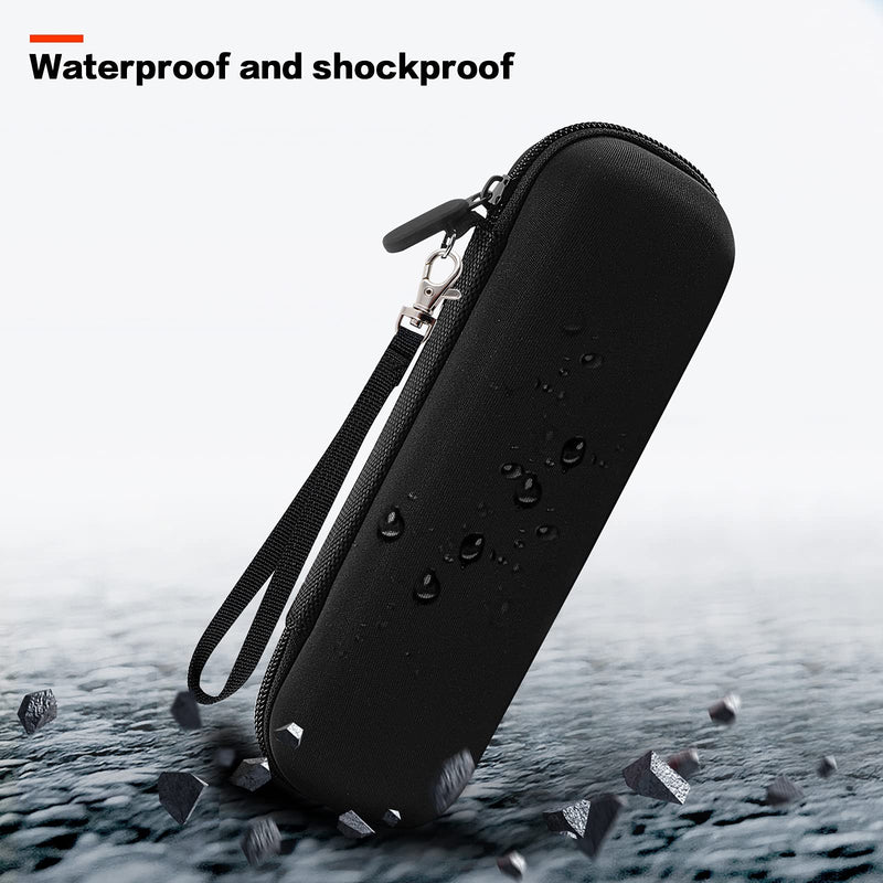 Toothbrush Travel Case Compatible with Oral-B Pro 1000 2000 3000 3500 5000 7500/ for Philips Sonicare ProtectiveClean 4100 6100 5100 6500 7500 Rechargeable Electric Toothbrush (Box Only) -Black Black For Philips Toothbrush
