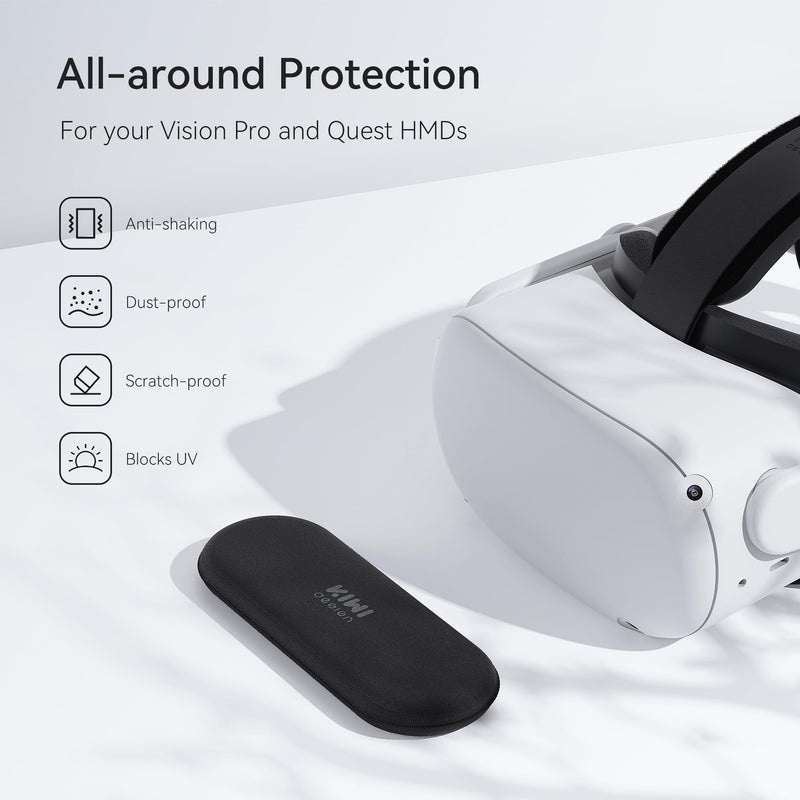 KIWI design Lens Protector Cover Compatible with Vision Pro, Quest 3/2/1, Rift S, Valve Index, Pico 4 and HP Reverb G2, Protects Lens from Sunlight, Scratches and Dust - BeesActive Australia