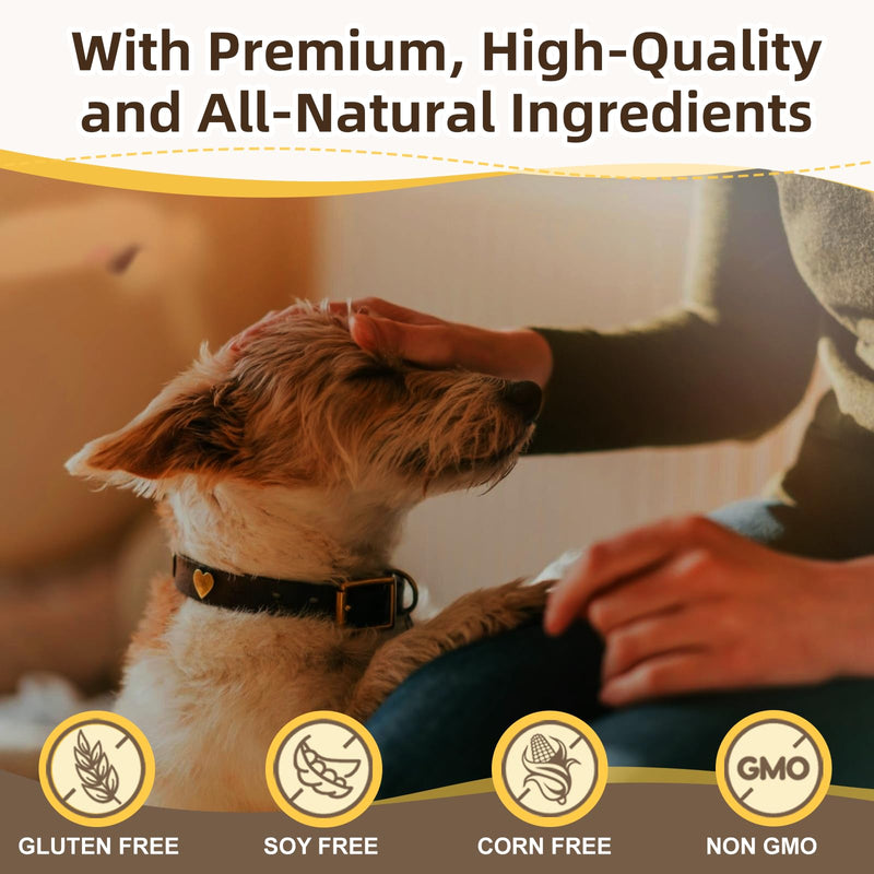 ZEBORA Dog Multivitamin with Probiotics - Dog Vitamins and Supplements - Multivitamin for Dogs with Glucosamine, Omega 3 and Probiotics for Dogs Digestion, Immunity, Joint, Skin and Coat - 180ct 180 Counts