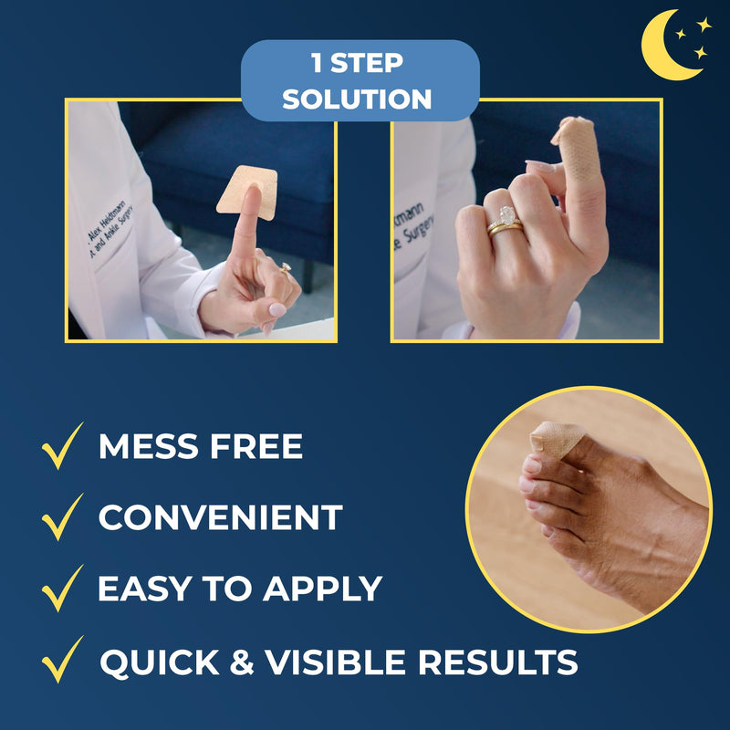 Kerasal Nighttime Renewal Fungal Nail Patches - 14 Patch 3 Pack - Overnight Nail Repair for Nail Fungus Damage, 8-Hour Nail Treatment Restores Healthy Appearance Nail Renewal Patches (3 Pack)