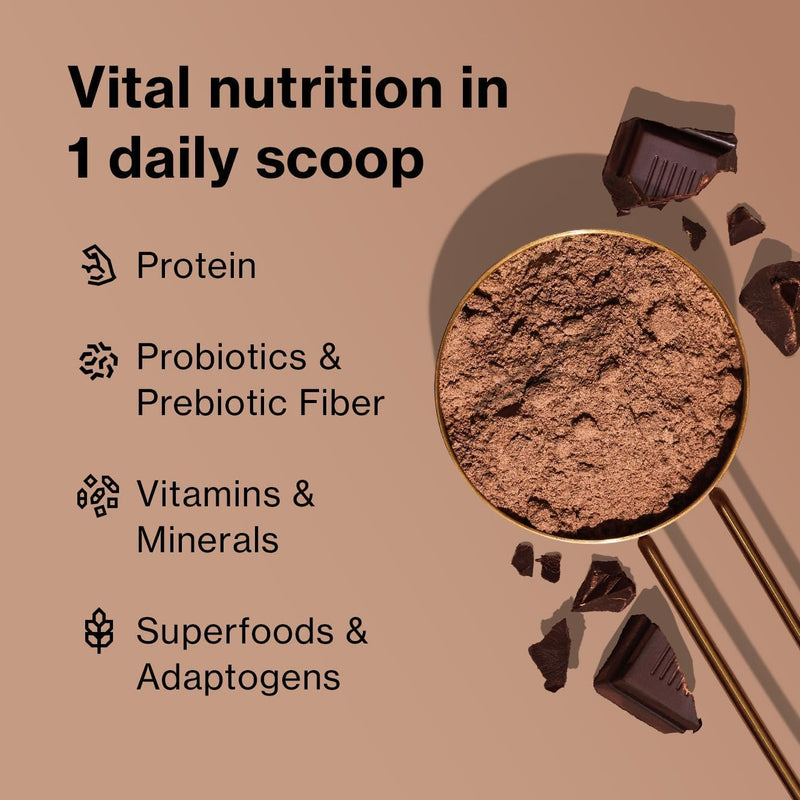 Shakeology 0g Added Sugar Plant-Based Protein - Tropical Strawberry, 7 Serv | Gluten free, superfood protein shake with vitamins & minerals, helps support healthy weight loss, lean muscle & gut health Tropical Strawberry Vegan 7 Servings
