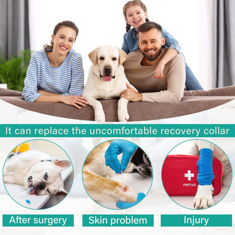 Dog Romper, Surgical Recovery Suit, Dog Pajama Jumpsuit, Prevent Suit Leakage, Full Coverage, Surgical Recovery Bodysuit for Pets, (XL) XL - BeesActive Australia