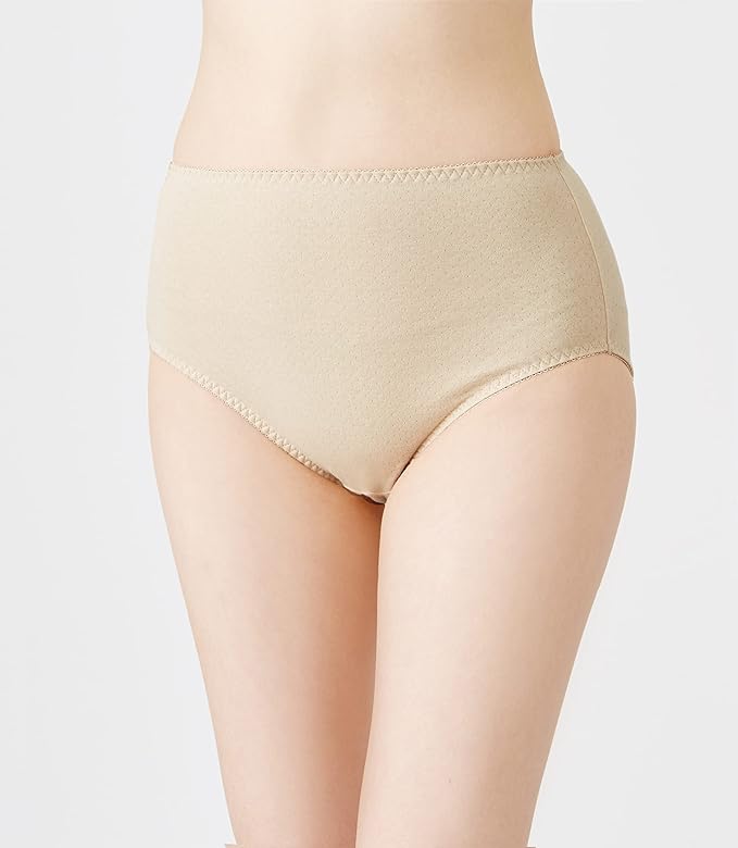 Selvan 100% Cotton Deep Double Ply Gauze Shorts, Beige, L, Set of 3 - BeesActive Australia