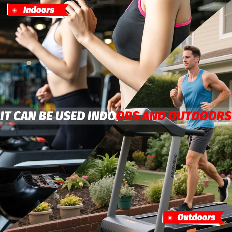 Treadmill Cover Waterproof Outdoor, Durable Anti-UV Dustproof 210D Polyester,Unfolding Running Machine Covers Workout Equipment Protective,Fits for Home Indoor Gym Treadmill,with Buckles