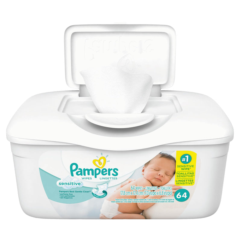 PAMPERS Sensitive Unscented Sensitive Kids Down Therepop Top Tube, 1 Count (Pack of 1) 18 Count (Pack of 3) - BeesActive Australia