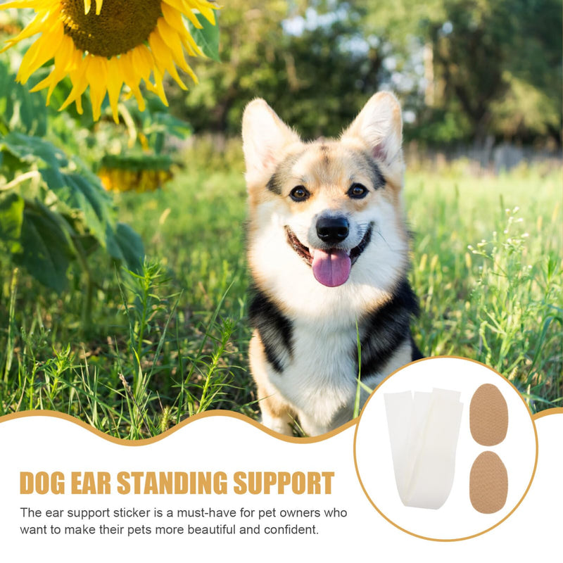 Ipetboom Dog Ear Posting Kit, Dog Ear Stand Sticker Up Support Tool Dog Ear Fixed Correction Vertical Holder for Corgi Small Doberman 1 Pair - PawsPlanet Australia
