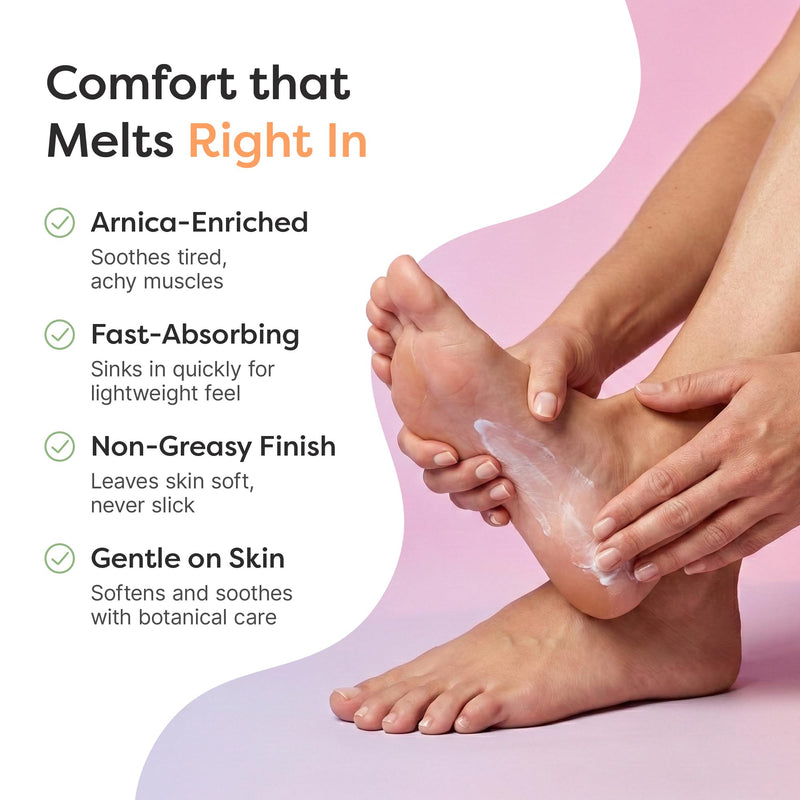 ZenToes Magnesium Cream with Arnica | Relaxation Support & Moisturizing Foot Cream for Legs & Calves | Magnesium Lotion for Feet & Sleep Support | Relaxing Nighttime Foot Balm | 4.2oz 4.2 Ounce (Pack of 1)