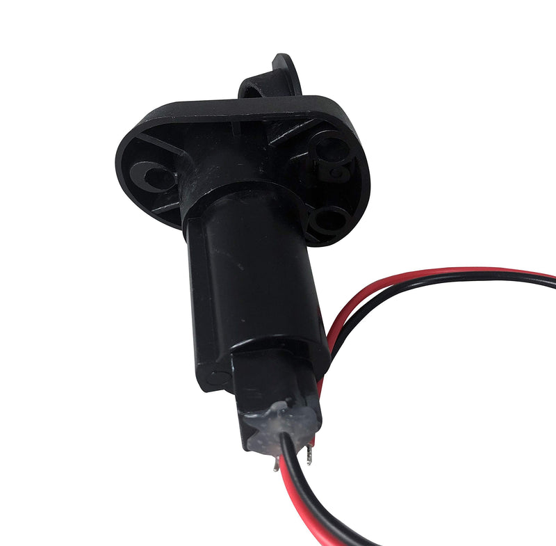Pactrade Marine Bow Lights for Boats LED - Red and Green Boat Navigation Lights with Removable Base - 12-Inch Angled Pole - Marine Accessories for Kayaks, Pontoons, and Small Vessels (1 NM)