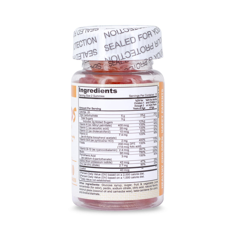 Kids Gummy Multivitamin, Growth & Immunity, 30 ct | Complete daily vitamins for children with essential nutrients; natural fruit flavor, easy to chew Kids Gummy Multivitamin
