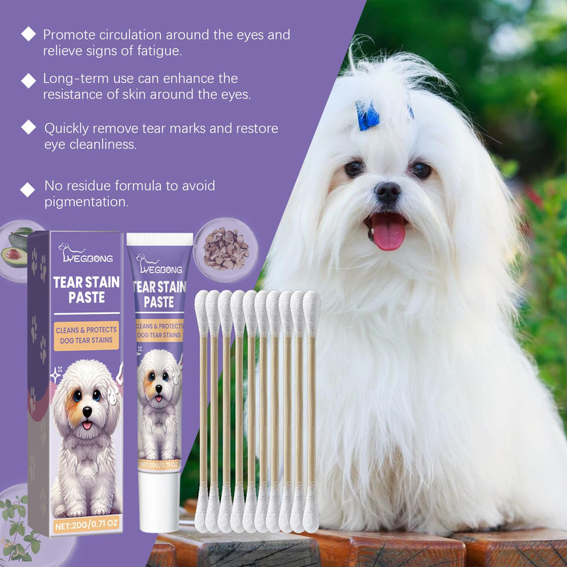 Pet Eye Ointment-for Cats, Dogs Soothes Irritation, Discharge & Tear Stains Moisturizes & Refreshes Dry Eyes 20 g