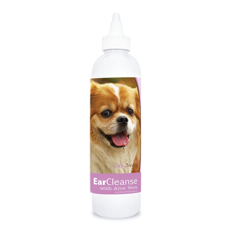 Healthy Breeds Tibetan Spaniel Ear Cleanse with Aloe Vera Sweet Pea and Vanilla 8 oz