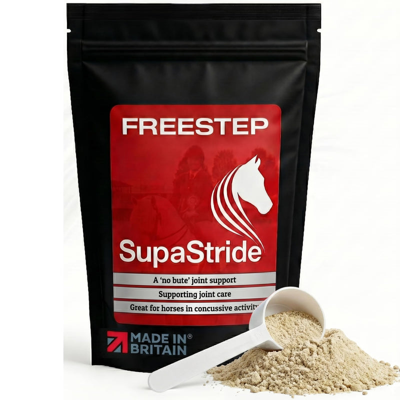 SupaStride | Horse Joint Supplement | Boswellia for Horses & Bromelain Powder | Hip & Joint Supplement for Horses, with Magnesium Oxide & Milk Thistle for Older Ponies and Arthritis 500g | 2 Months Supply