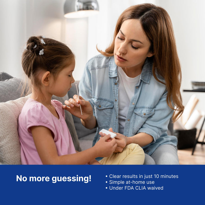 CorDx TyFast at Home COVID 19 Antigen Rapid Test Kit, Easy, Accurate, Fast Results in 10 Minutes. (4-Pack) 4