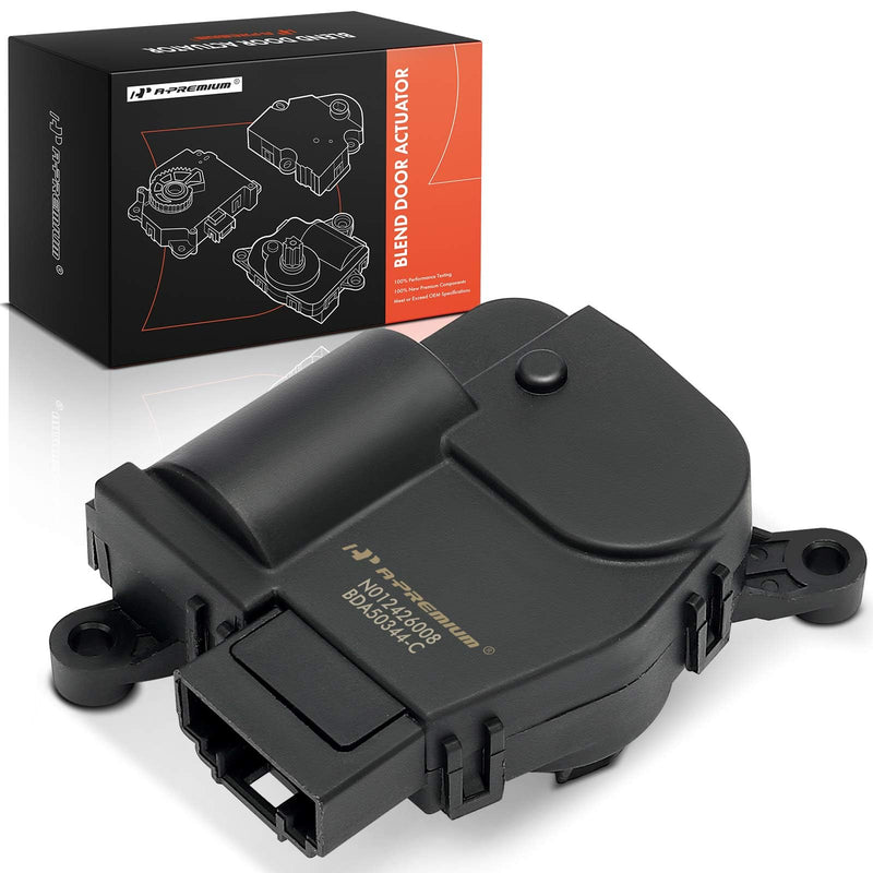 A-Premium HVAC Heater Blend Door Actuator Compatible with Jeep Compass 2019-2021, Renegade 2015-2023 & Fiat 500 2016-2016, 500X 2016-2022, 500L 2016-2016