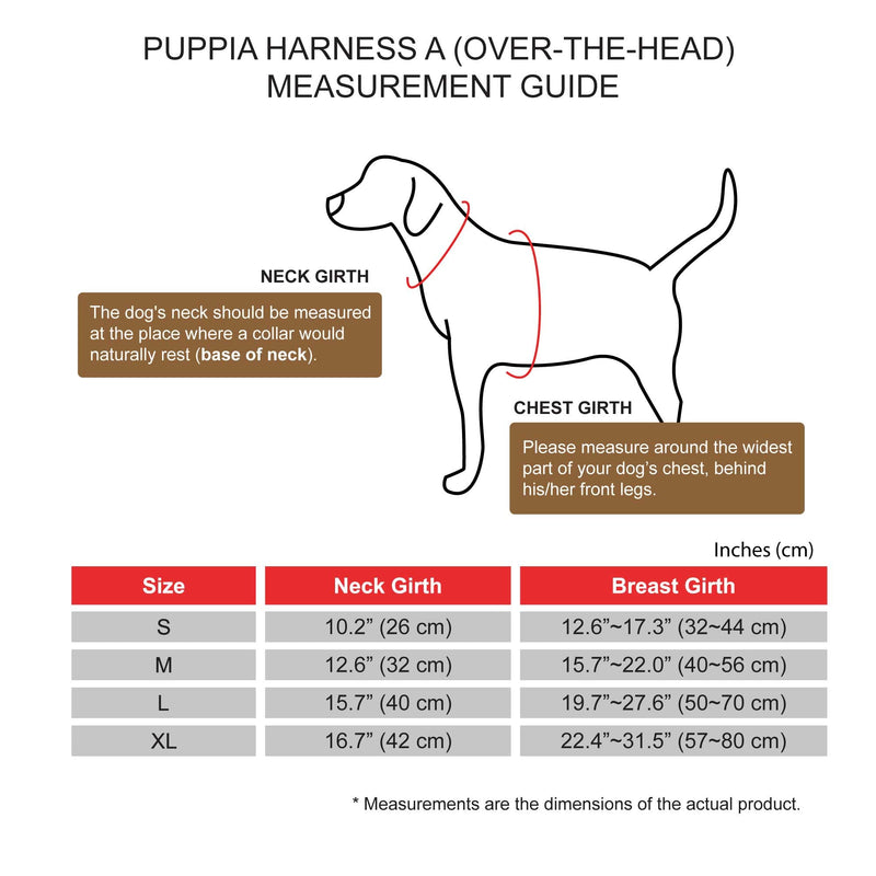Puppia Spring and Summer Fashion Over-The-Head Dog Harness, Pink_Florian, Medium - BeesActive Australia