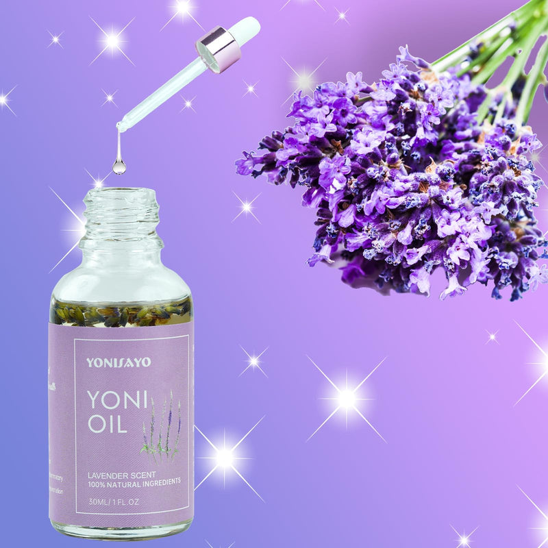 2 Packs Yoni Oil, All Natural Feminine Oil Intimate Deodorant for Women, Remove Odor, Ph Balanced, 100% V Oil Serum Made with Rose Lavender Essential Oils (1 fl oz/30 ml) 1 Fl Oz (Pack of 2) - BeesActive Australia