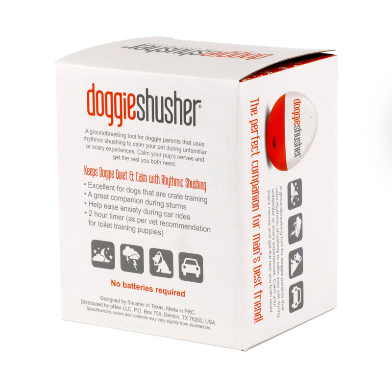 Doggie Shusher: Dog Anxiety Relief | Calming Sound Machine for Pets | for Kennel Training, Separation Anxiety, Fireworks, and Thunderstorms | Slobber Proof | Drug Free | USB-C Charging Cable Included - PawsPlanet Australia