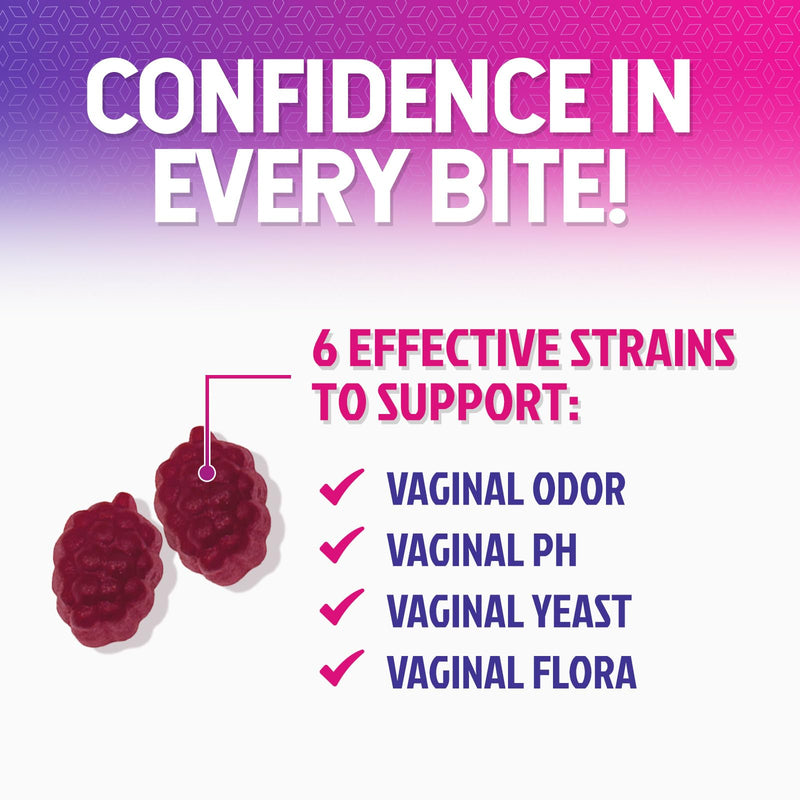 Probiotics for Women Gummies with Cranberry - 6 Premium Strains for PH Balance - Women Probiotics for Digestive Health, Vaginal & Immune Support, Women's Probiotic Feminine Health Gummy - 120 Gummies 120 Count (Pack of 1)