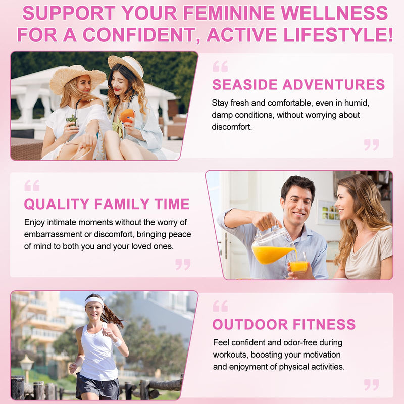 60 PCS Vital Vaginal Probiotics Source Feminine Gummies PH Balance for Women Feminine Balance Gummies Womens Vaginal Health Supplement 1 Count (Pack of 60)