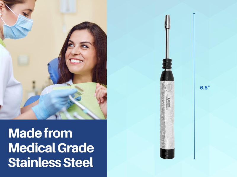 Dental Crown Remover Kit - Turkish Crown Puller with 3 Extra Spring Loaded Tips for Crown Removal - BeesActive Australia