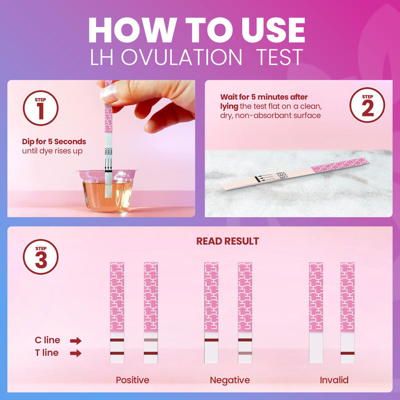 Pelvana Pregnancy and Ovulation Test Strips Combo Kit - 25 LH Fertility Test Strips + 10 Pregnancy HCG Checker Kits - Identify Your Peak Fertility Days - Easy at Home Ovulation Tests (35 Piece Kit) Ovulation + Pregnancy - 25 LH + 10 HCG - BeesActive Australia