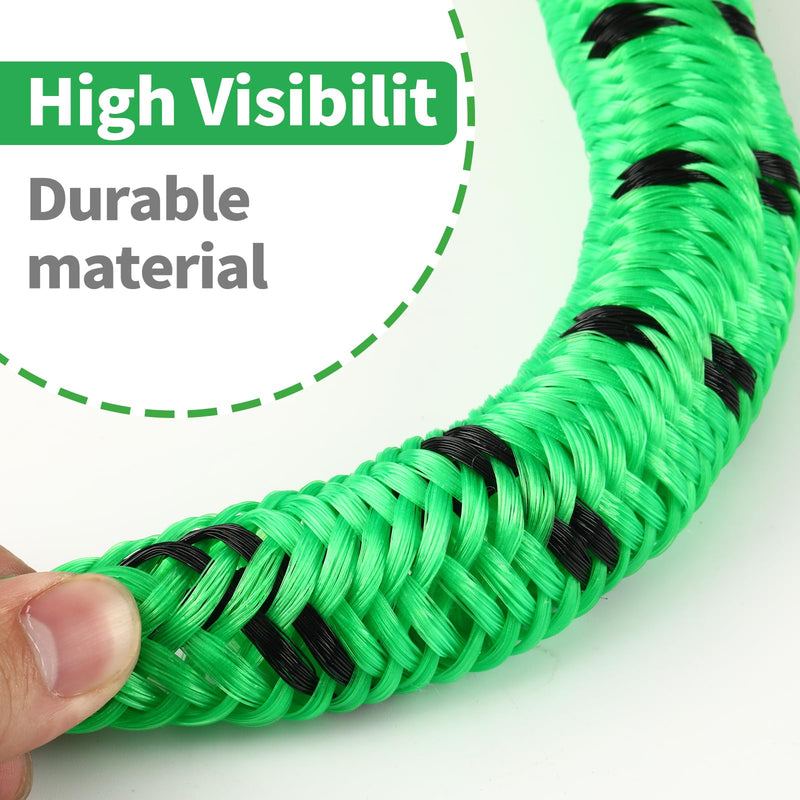 4 Pcs Boat Bungee Dock Lines, 4 Feet Mooring Rope for Docking Stretches to 6 Feet, Mooring Line Boat Accessories Docking Ropes PWC Dock Ties for Boats (Green and Black) Green and Black 4P - BeesActive Australia