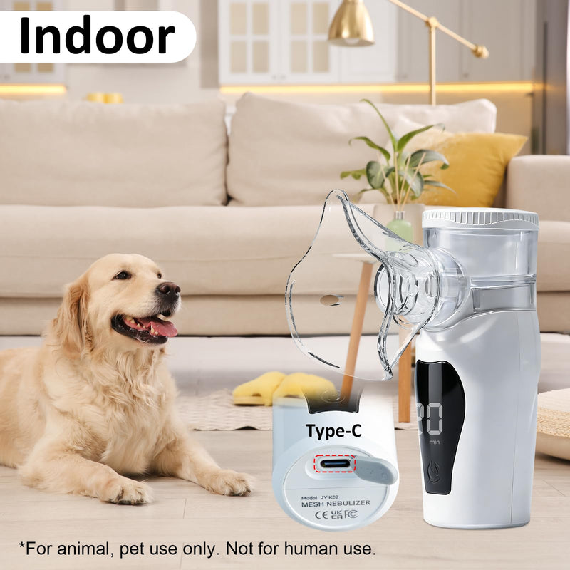 REDDOUDOU Portable Pet Humidifier Mask for Cat, Low Noise, USB Operated