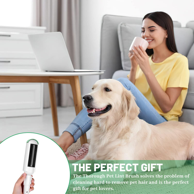 Lint roller for pet hair, FainFun washable lint roller for pet hair, lint brush reusable, pet hair remover roll pet hair remover for living room sofa and car seats - BeesActive Australia