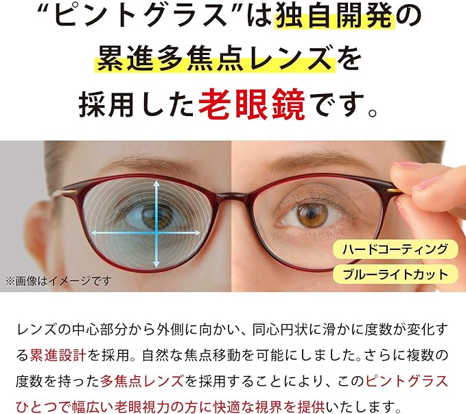 PINTGLASSES Reading Glasses, Senior Glasses, Tortoiseshell, Moderate (Progressive design with power of 1 reading glasses: +0.60D to +2.50D) Comes with special case and glasses wipe, Manufacturer Remanufactured Product PG-2180-TO - BeesActive Australia