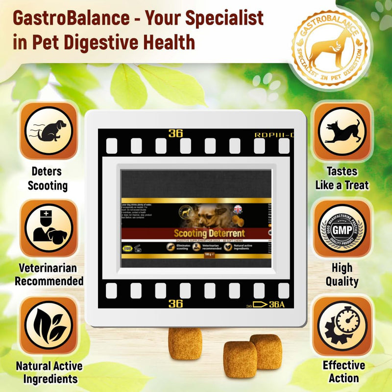dog treats to stop scooting – Effective dog scoot treatment – Natural remedy for itching dogs (Bacon flavour) Bacon flavour
