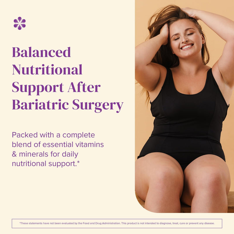 BariMelts Multivitamin, 120 Fast-Dissolving Tablets (2-Month Supply), Sugar-Free Bariatric Multivitamin for Women, Natural Fruit Flavor 60 Count (Pack of 2)