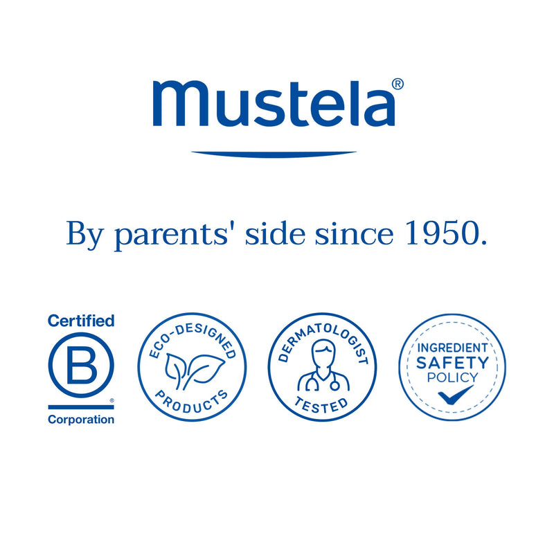 Mustela Baby 2-in-1 Cleansing Gel - Baby Body & Hair Cleanser - with Natural Avocado - Biodegradable Formula & Tear-Free - 6.76 fl. oz. - 1 or 2-Pack New packaging 6.8 Fl Oz (Pack of 1) - BeesActive Australia