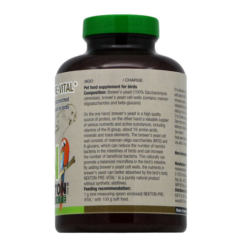 Nekton Pre Vital+ Prebiotic Bird Supplement 220gm / 7.76oz