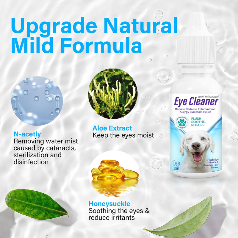 ZKMAGIC eye drops for dogs and cats, eye care and moisturizing for inflammation, eye cleaner, supportive care for conjunctivitis - BeesActive Australia