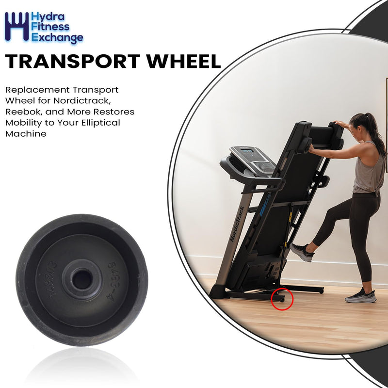 Transport Wheel 148803 Works with NordicTrack Epic FreeMotion Health Rider Ree-bok Elliptical