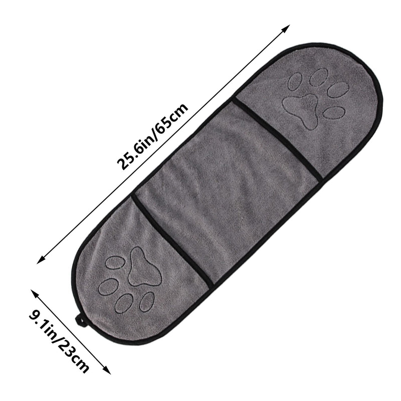 Niuhong 2 pieces large pet towel microfibre pet bath towel warm dog towel soft cat towel dog quick drying absorbent dry towel drying absorbent small dogs cats bathing - BeesActive Australia