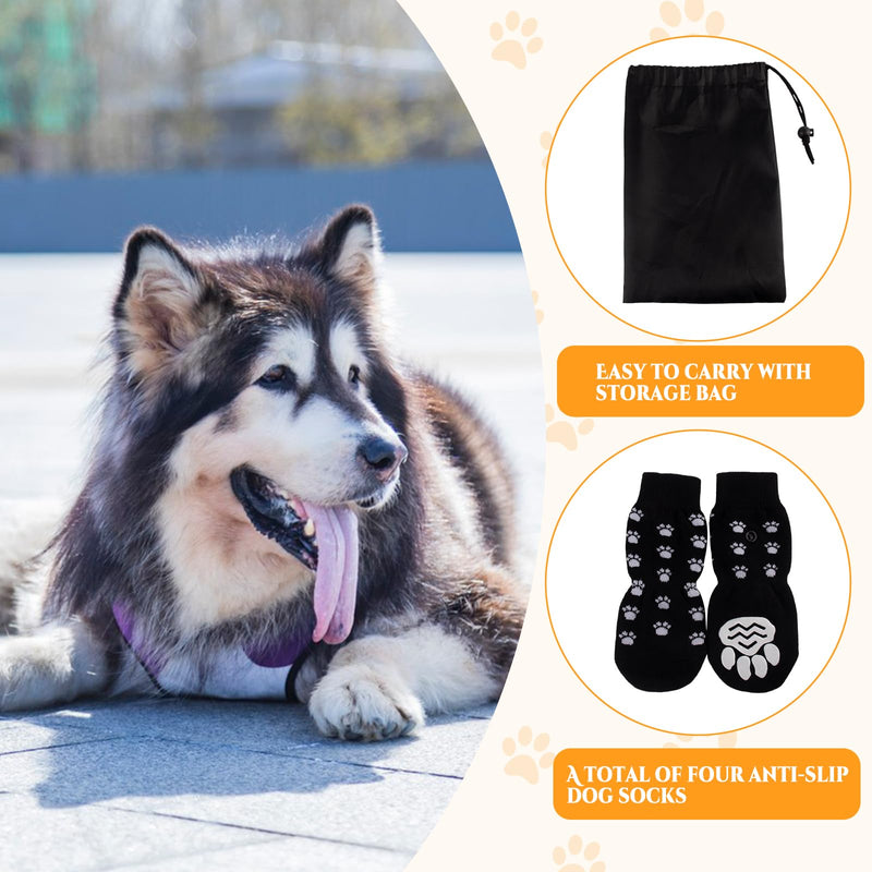 Byhoo Dog Sling with Anti-Slip Dog Socks, Adjustable Dog Lift Harness, Protable Dog Sling for Large Dogs Hind Leg Support,Helps Elderly Dog, Injured, Disabled and After Surgery - BeesActive Australia