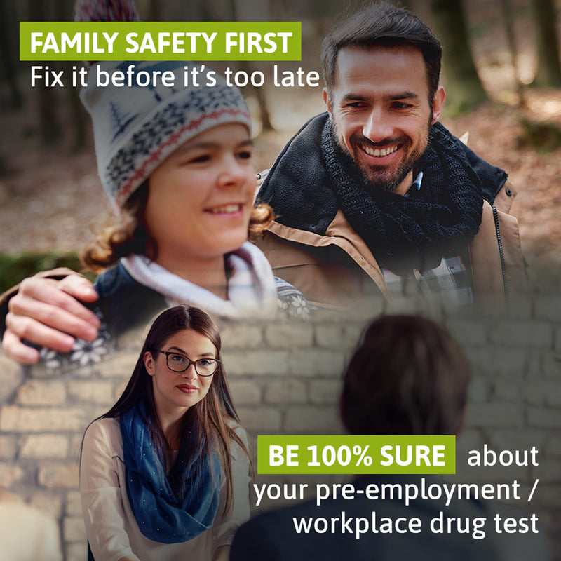 Exploro 7 Panel Drug Test Kit – at Home Urine Drug Test for THC, Cocaine, Opiates, Amphetamines, Benzodiazepines, MDMA & Methamphetamines – Easy & Accurate at Home Drug Testing Strips (Pack of 5) 5 Count (Pack of 1) - BeesActive Australia