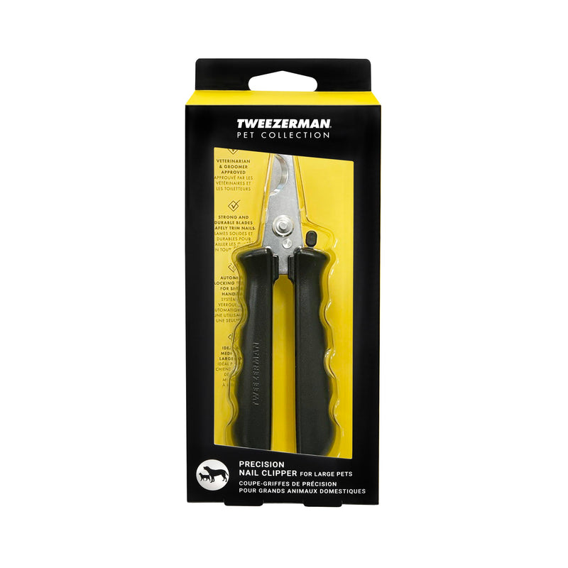 Tweezerman Large Nail Clippers for Dogs & Cats, Manual Professional Cat & Dog Nail Trimmer with Ergonomic Handle - BeesActive Australia