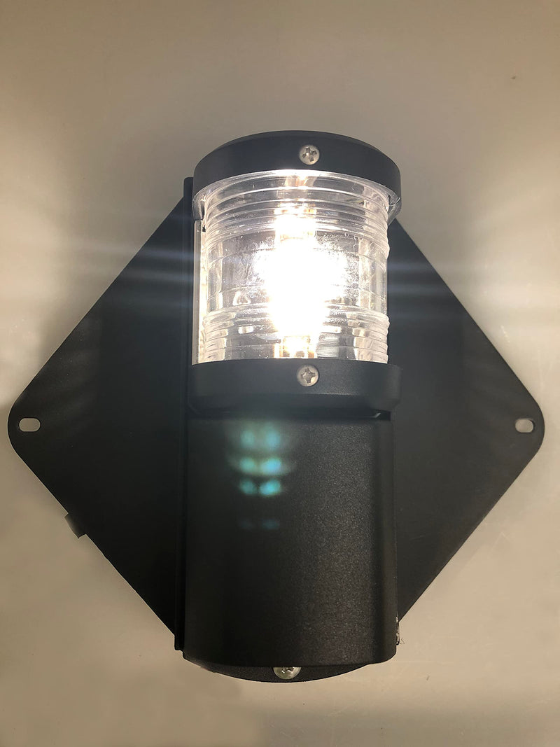 Pactrade Marine Waterproof LED Combo Masthead And Deck Light Vertical Mount For Sailboat Boats Up To 12M, G4 Type Bulb and LED Type - BeesActive Australia