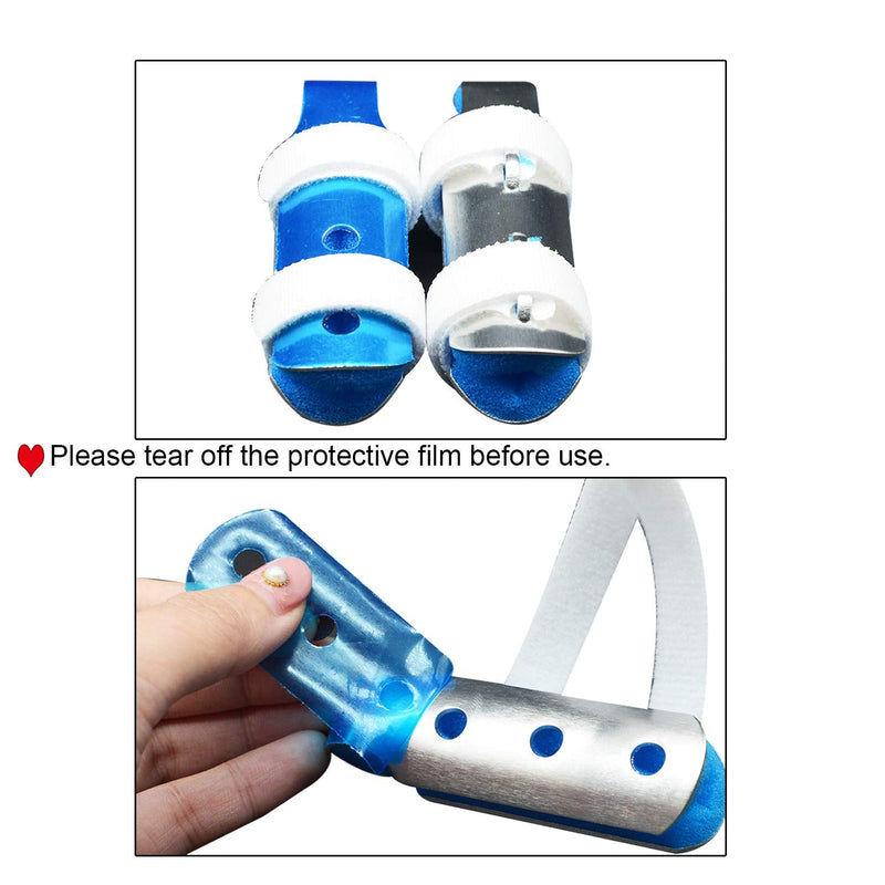 5 Pieces Trigger Finger, Mallet Finger Splints, Finger Support, Finger Protection Support for Finger Arthritis, Trigger Finger and Finger Joint Pain